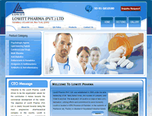 Tablet Screenshot of lowittpharma.com